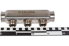 Коллектор Hoobs нержавеющая сталь, без регулировки, 1&quot;х3/4&quot;-3 вых. HB-INCGO-111503