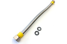 Сильфон для газа TUBOFLEX в оплетке ПВХ, 1/2&quot;, 0,4 м, ВР/ВР 4829374