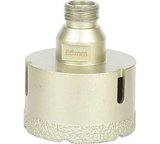 Коронка алмазная, вакуумное спекание (65х40 мм; 1/2&quot;; М14) TECH-NICK TUK 136.600.7027