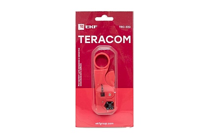 Инструмент для разделки и зачистки коаксиального кабеля EKF TERACOM TRC-S10