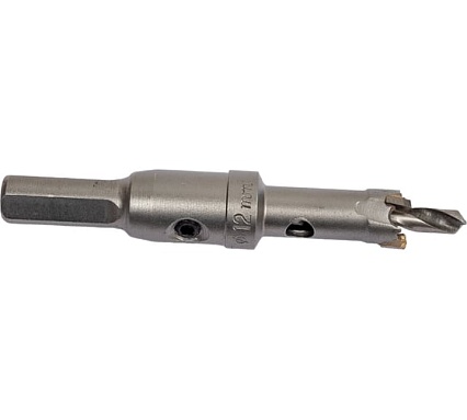 Коронка кольцевaя в сборе по металлу 12 мм NOVOCRAFT HSM657087012