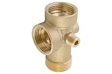 Штуцер 5-ти выводной (1&quot;х1&quot;х1&quot;х1/4&quot;х1/4&quot;) UNIPUMP 22586