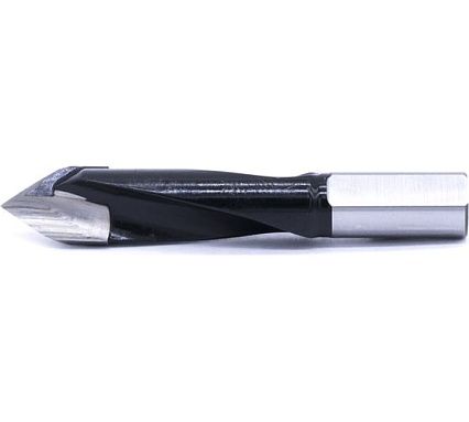 Сверло присадочное монолитное сквозное ZY-V110207R (12х70 мм; хв-к 10 мм; правое вращение) МНОГОФРЕЗ 6584