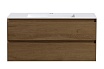 Мебель для ванной Vincea Luka 100 см 2 ящика T.Oak