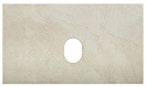 Столешница BelBagno 80 см KEP-80-MCO-W0 без отверстия под смеситель, Marmo Crema Opaco