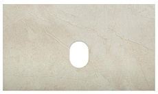 Столешница BelBagno 80 см KEP-80-MCO-W0 без отверстия под смеситель, Marmo Crema Opaco