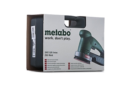Эксцентриковая шлифмашина Metabo SXE 325 Intec 600325500