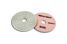Круг алмазный гибкий шлифовальный АГШК ES 100x3 мм, №3000 кварц wet TECH-NICK 111.120.8149