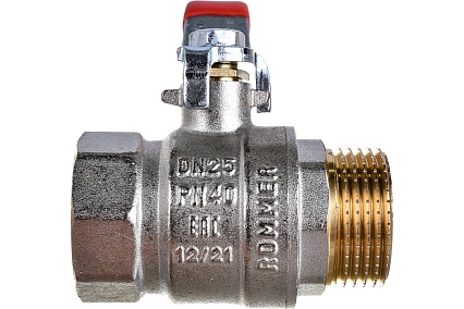 Шаровой кран Rommer 1", ВН/НР, RBV-0002-0210325, RG008UB5B5UISC