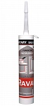 Санитарный силикон (герметик)  Ravak Professional - 310 мл, белый ( продажа от 5шт )