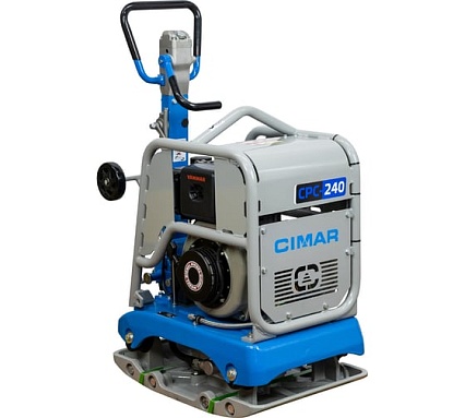 Виброплита реверсивная гидравлическая CIMAR CPC-240 (YANMAR L70) ВИБ212