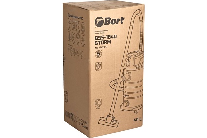 Пылесос для сухой и влажной уборки Bort BSS-1640-STORM 93417517