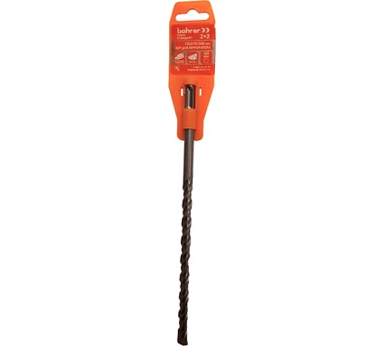 Бур Стандарт (12x210х260 мм; 2 резца + 2 спирали; SDS-Plus) Bohrer 30112260