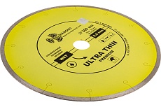 Диск алмазный отрезной Сплошной Ультратонкий Ultra Thin hot press (300х32 мм) TRIO-DIAMOND UTW508