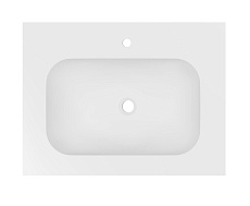 Раковина Vincea Elise 80 см, Corian, белый матовый VCB-4EL800MW