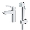 Смеситель для раковины Grohe Eurosmart 23124003 с гигиеническим душем