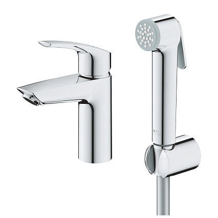 Смеситель для раковины Grohe Eurosmart 23124003 с гигиеническим душем