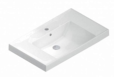 Мебель для ванной La Fenice Cubo 80 см белый матовый