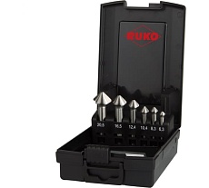 Набор зенкеров HSSCo, 7 шт, 6.3-8.3-10.4-12.4-16.5-20.5-25 мм RUKO 102151ERO