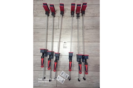Сборочная усиленная струбцина 800х95 EHOMA поворотная рукоятка PJH80R