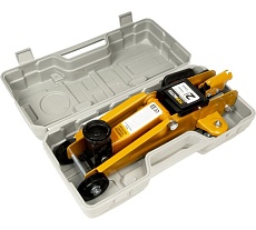 Гидравлический подкатной домкрат TopAuto 2т h 135-320 мм в кейсе ДПГ-2К