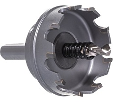 Коронка по металлу HM (48х12 мм; хвостовик 10 мм; комплект) D.BOR HS-HM-12-048-T