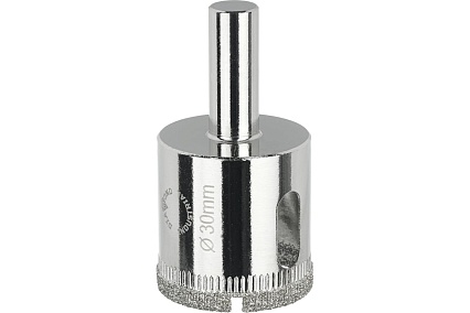 Коронка алмазная по керамике, плитке и стеклу 30 мм Diamond Industrial DIDCBC030