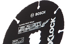 Круг отрезной по дереву X-LOCK (125х22.2 мм) для УШМ Bosch 2608619284