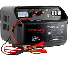 Пуско-зарядное устройство Verton Energy ПЗУ-120 12/24 В, 20-400 Ач., 3.6 кВт 01.5985.5992