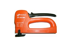 Мебельный cтеплер Skrab 3в1 пластик, с загибом скоб 26225