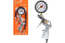 Пистолет для накачки шин Airline ПШ2 с манометром 12 Атм ATBU033