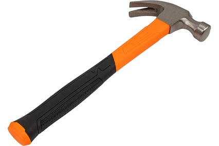 Плотничий молоток Neo Tools 450 г, рукоятка из стекловолокна 25-132