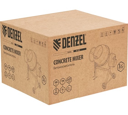 Бетоносмеситель Denzel B-125 95421