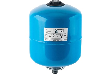 Расширительный бак 8 л вертикальный STOUT STW-0001-000008