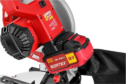 Аккумуляторная торцовочная пила Wortex СMS 2118 L 1329458
