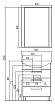 Мебель для ванной Акватон Ария 65 Н, белый