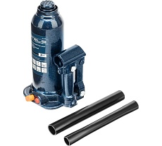 Гидравлический бутылочный домкрат, 4 т, h подъема 188–363 мм, в пластиковом кейсе Stels 51174