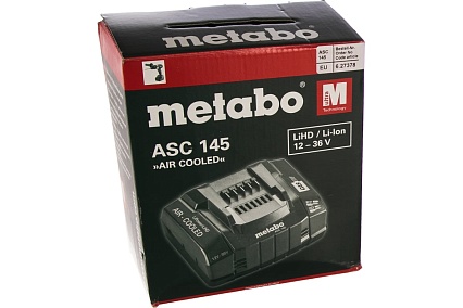 Зарядное устройство ASC 145, 12-36 В Metabo 627378000