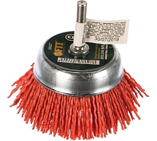 Корщетка-чашка (75 мм; нейлон) для дрелей FIT IT 38627