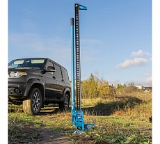 Реечный профессиональный домкрат 3т, 115-1335 мм Stels High Jack 50529