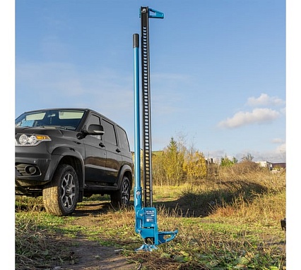 Реечный профессиональный домкрат 3т, 115-1335 мм Stels High Jack 50529