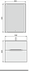 Тумба с раковиной Jorno Modul 65 см, белый