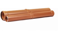 Труба ХЕМКОР НПВХ, наружная канализация, SN 8, 500x6160 мм 1491216