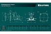 Слесарные тиски Kraftool Reversible 165 мм, расход 324 мм 32705-165