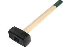 Кувалда ЛОМ кованая, 8 кг, деревянная рукоятка 6916772