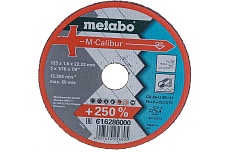 Круг отрезной M-Calibur (125x22.2 мм, для стали) Metabo 616286000