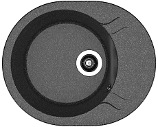 Кухонная мойка Dr.Gans Берта 58 см, черный CM