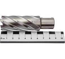 Сверло корончатое HSS по металлу (25х55/88 мм; Weldon 19) D.BOR CD-HSS-055-025-W