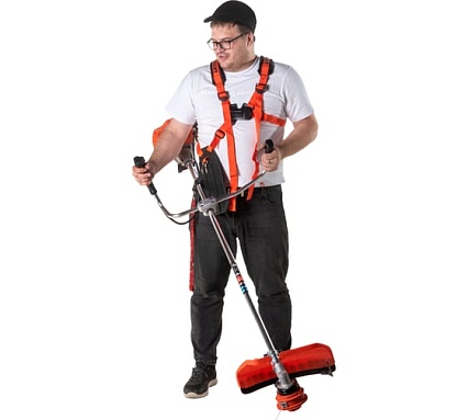 Бензиновый триммер 2,1 л.с., леска/нож, Gigant CG-KW02-520
