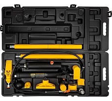 Гидравлический цилиндр JCB 10 т, с насосом и комплектом надставок, набор для кузовных работ T71002L(58015) JCB-T71002L(58015)